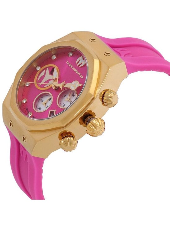 NWT Technomarine Reef Chronograph GMT Quartz Ladies Watch